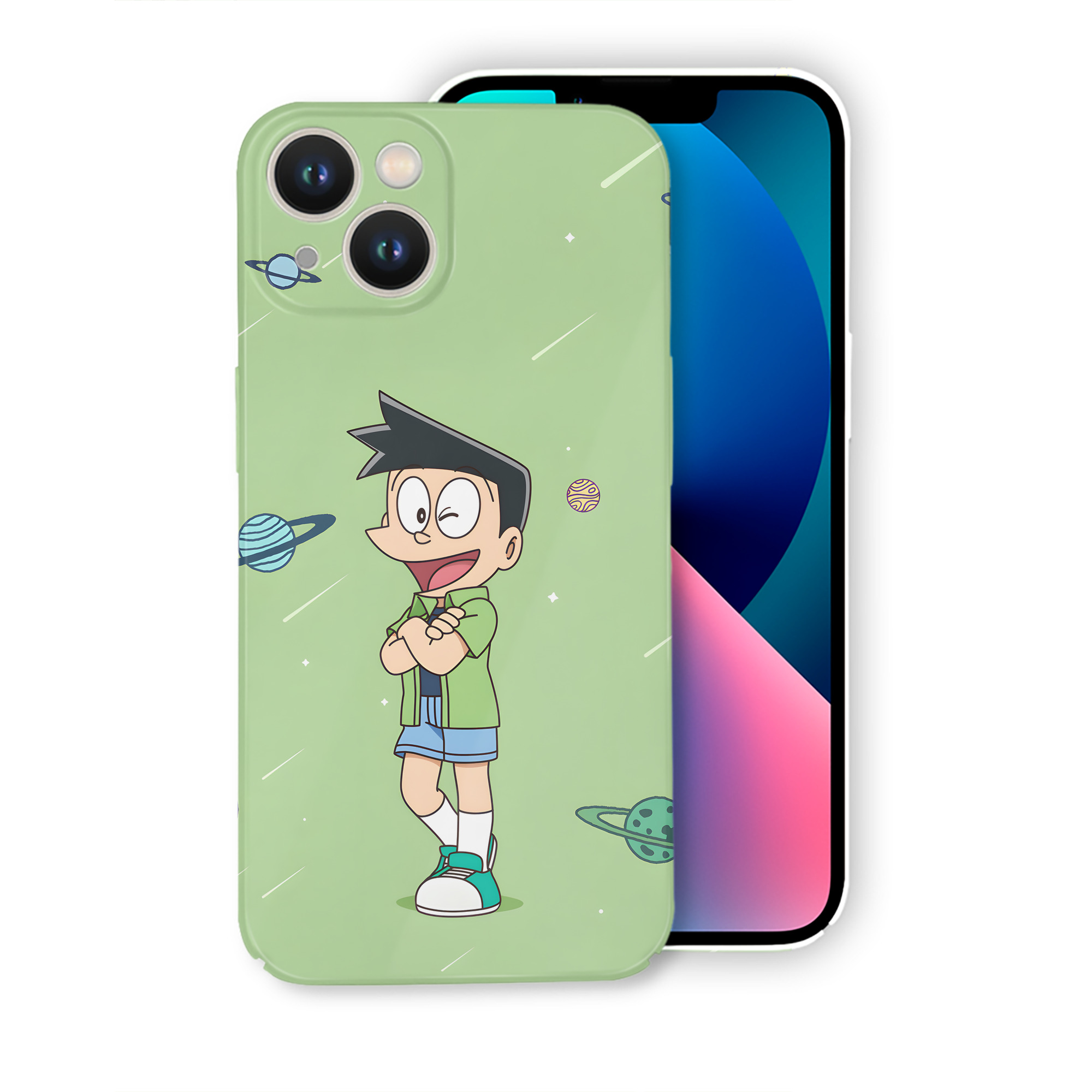 （画像用） ドラえもん Doraemon 【iPhone 14シリーズ対応】ハードケース
